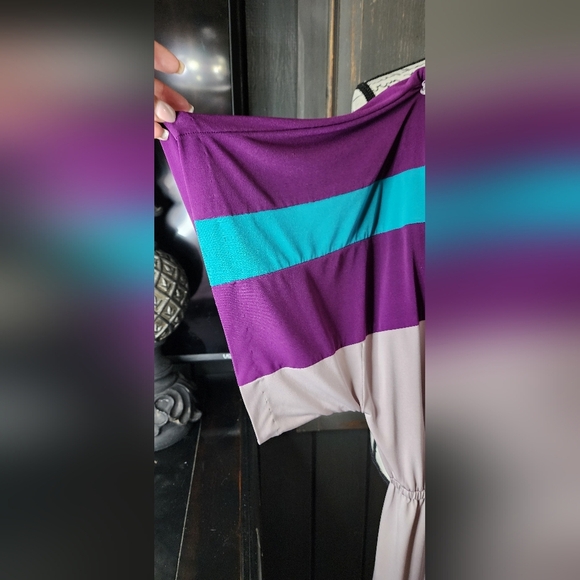 Suzi Chin Colorblock Dress - Picture 5 of 6